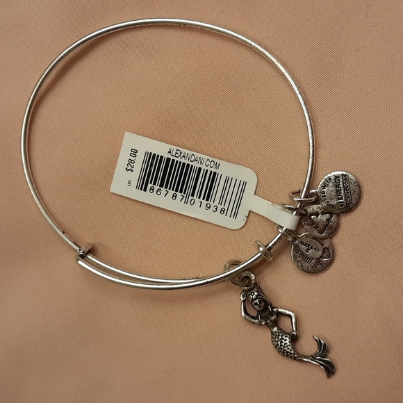 Alex and Ani Russian Silver Mermaid Bracelet - Picture 5 of 9